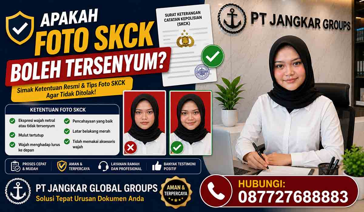 Apakah Foto SKCK Boleh Tersenyum