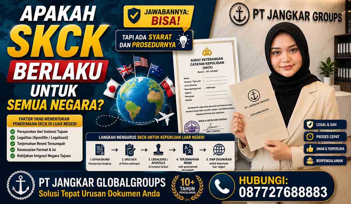 Apakah SKCK Berlaku untuk Semua Negara