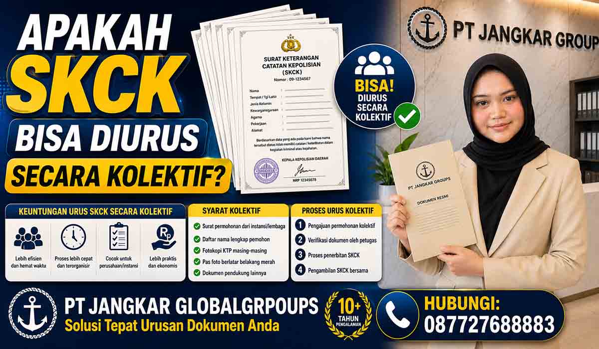 Apakah SKCK Bisa Diurus Secara Kolektif