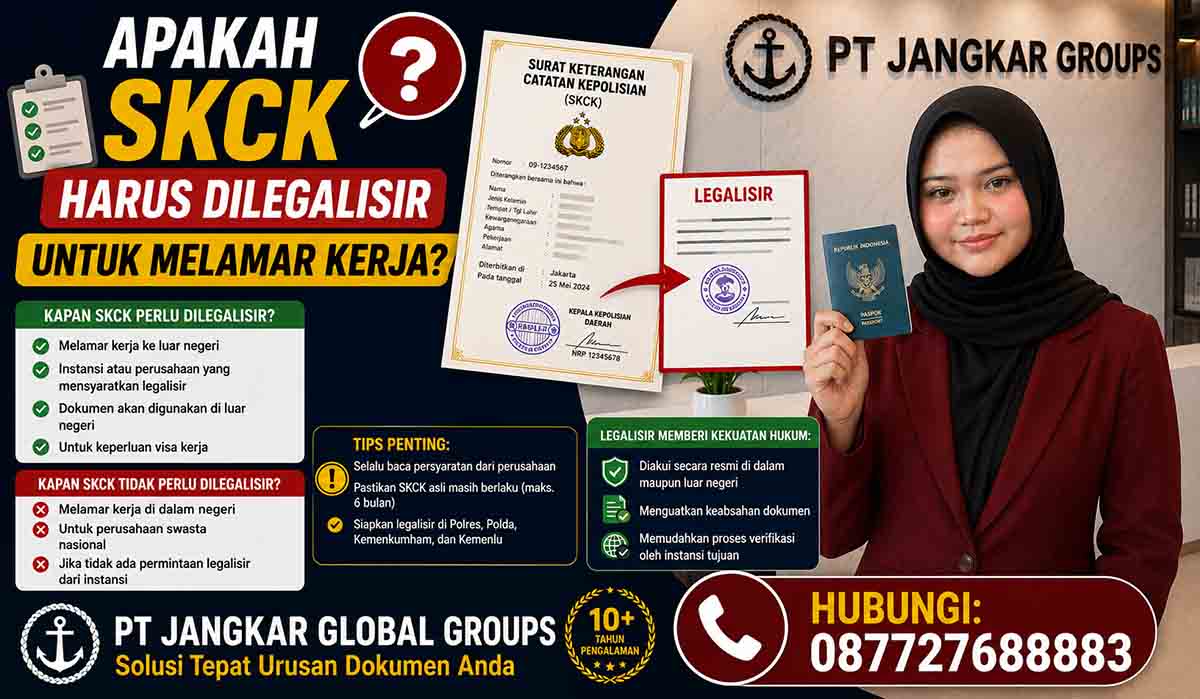 Apakah SKCK Harus Dilegalisir untuk Melamar Kerja