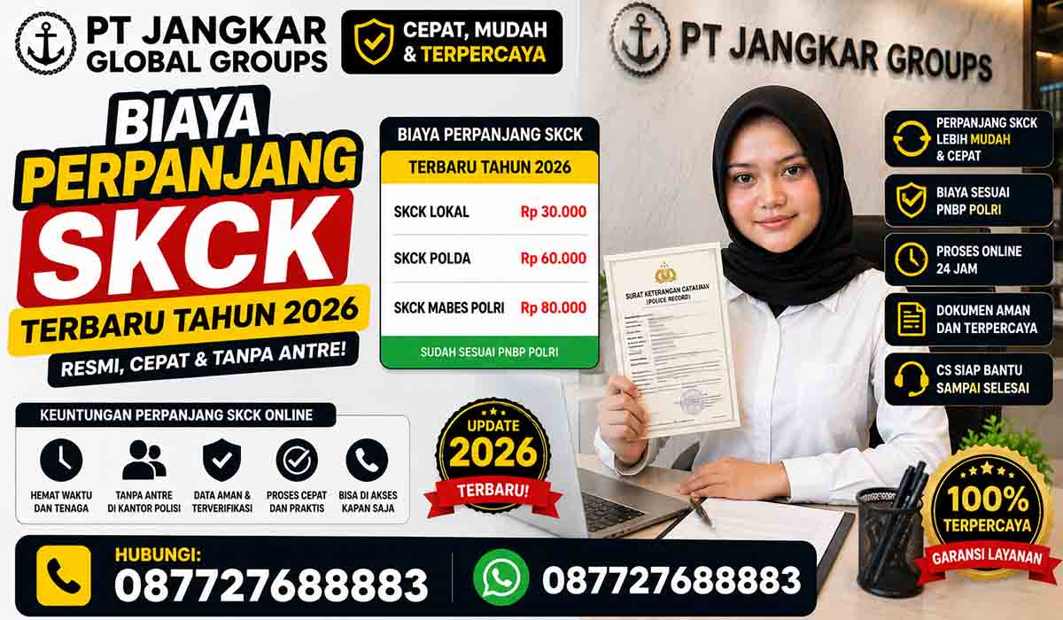 Biaya Perpanjang SKCK Terbaru Tahun 2026