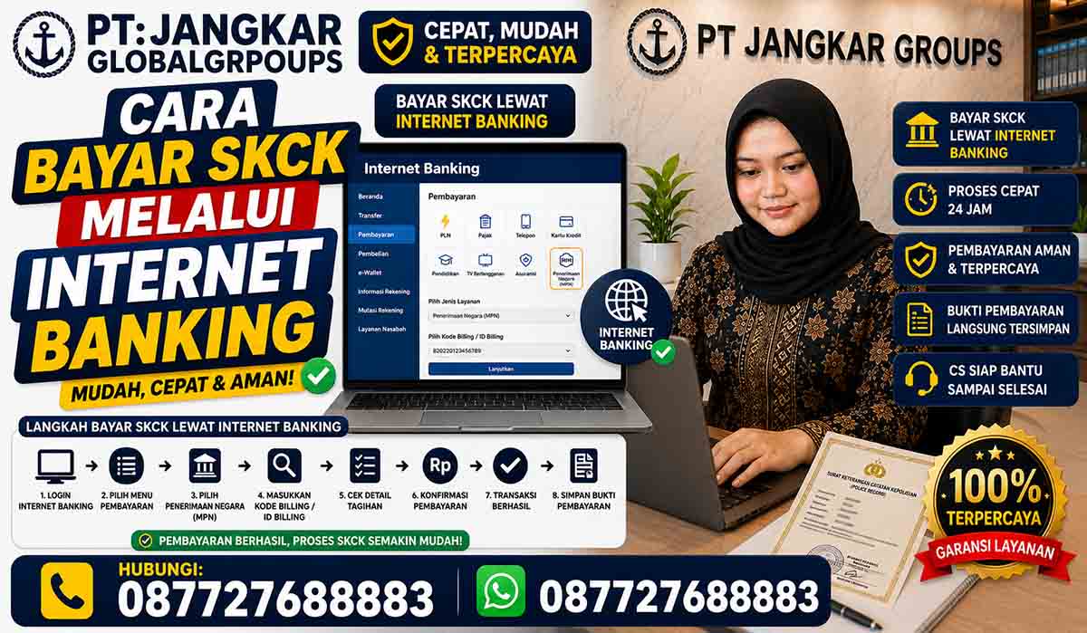 Cara Bayar SKCK Melalui Internet Banking