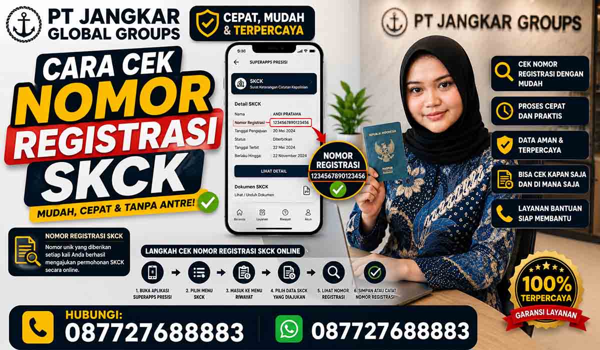 Cara Cek Nomor Registrasi SKCK