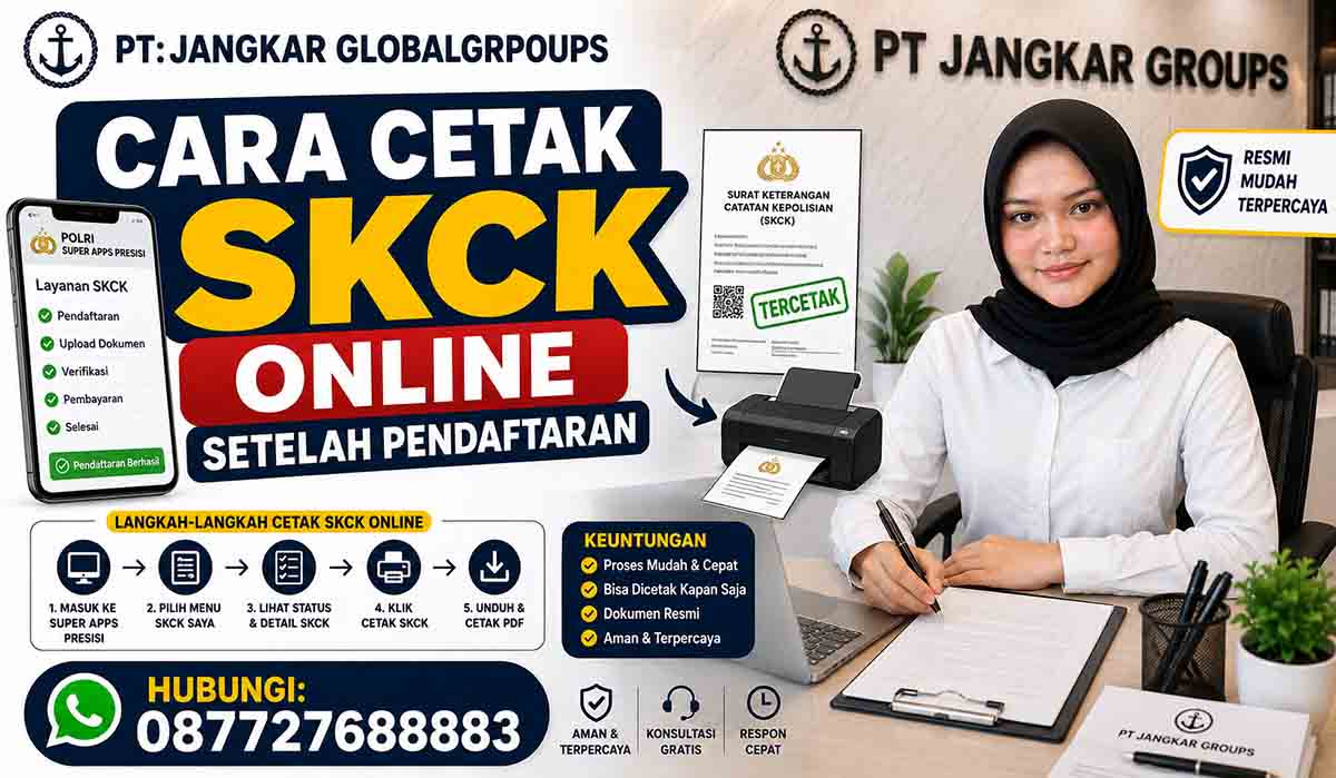 Cara Cetak SKCK Online Setelah Pendaftaran