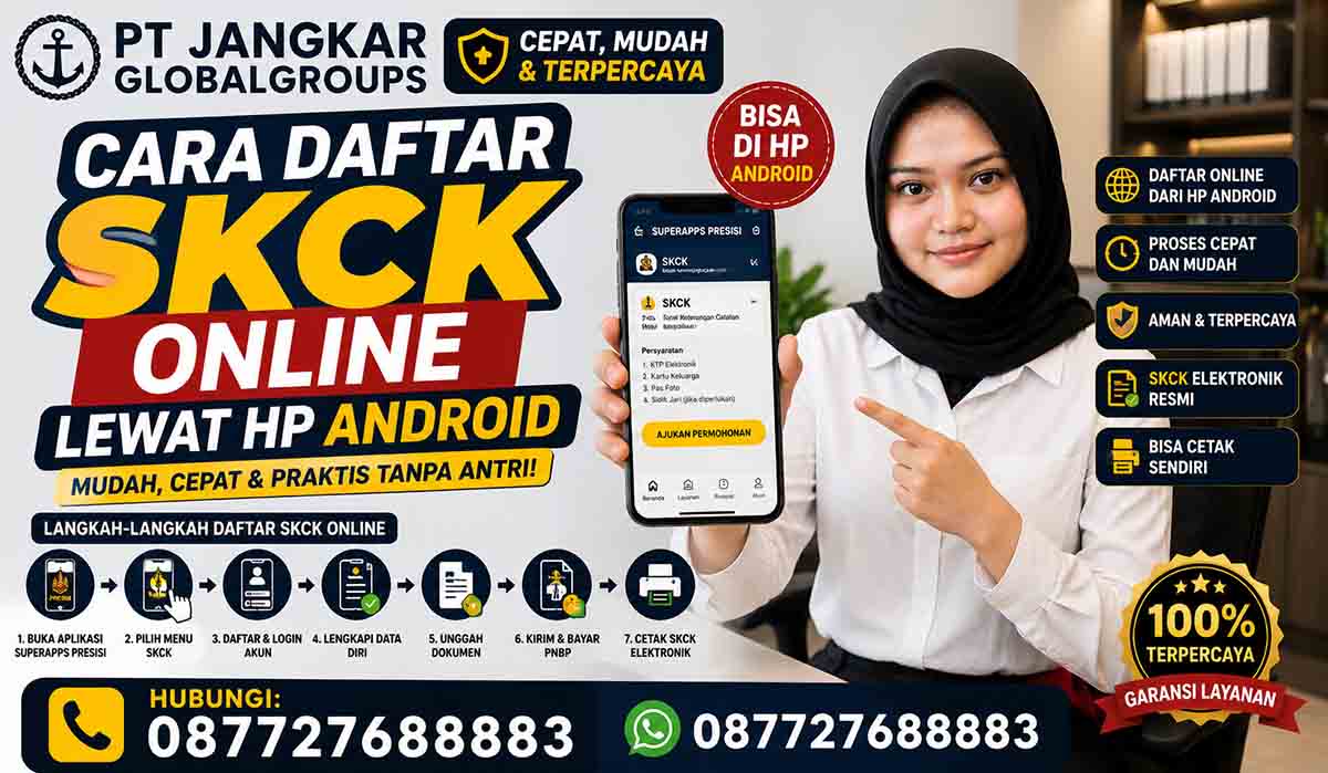 Cara Daftar SKCK Online Lewat HP Android