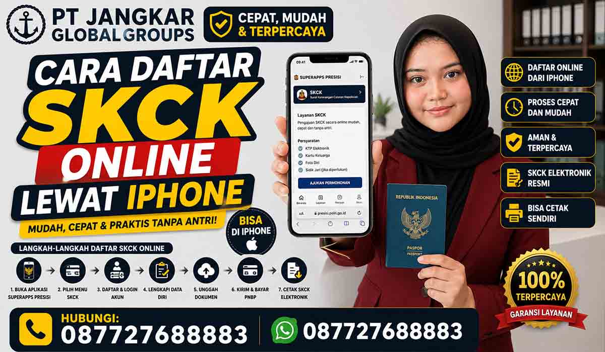 Cara Daftar SKCK Online Lewat iPhone
