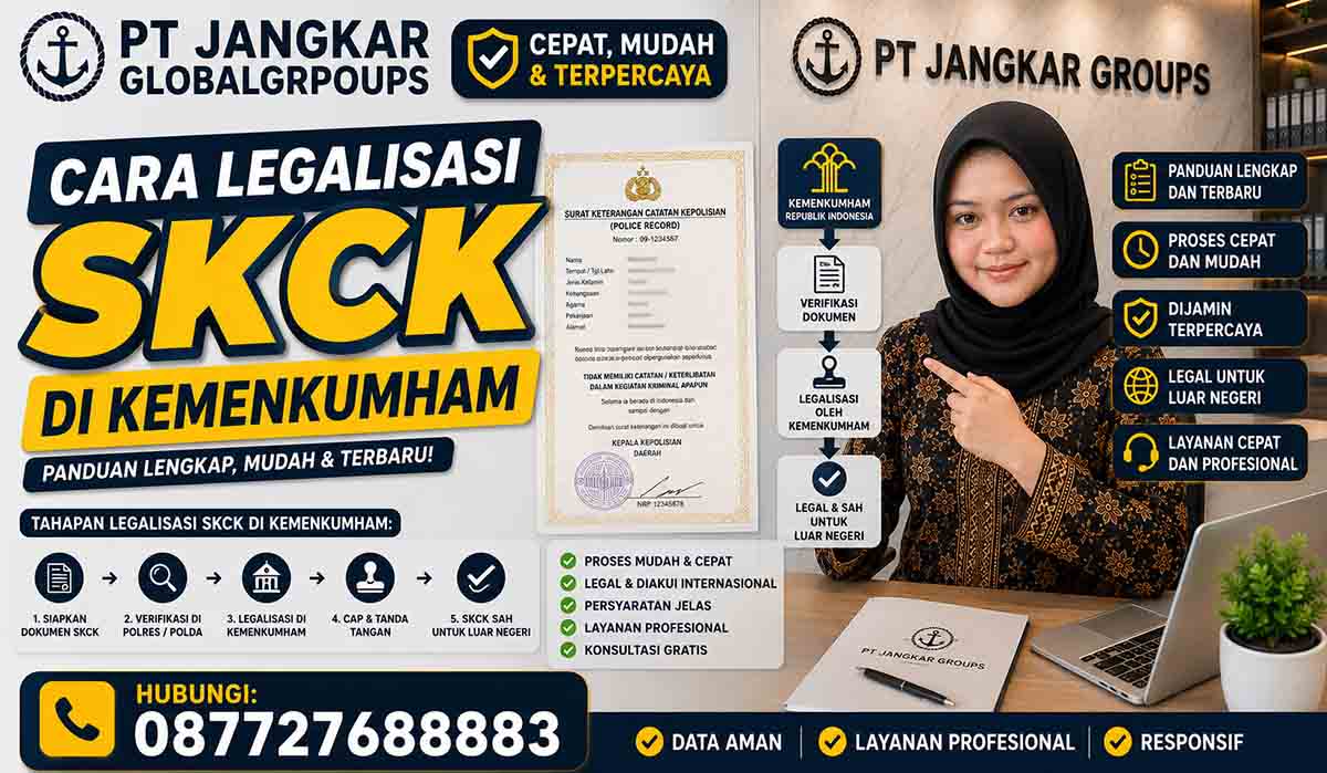 Cara Legalisasi SKCK di Kemenkumham