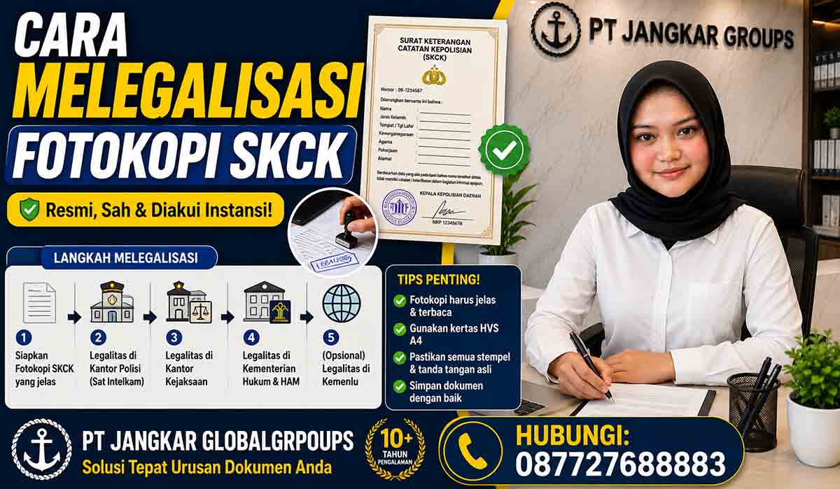 Cara Melegalisasi Fotokopi SKCK