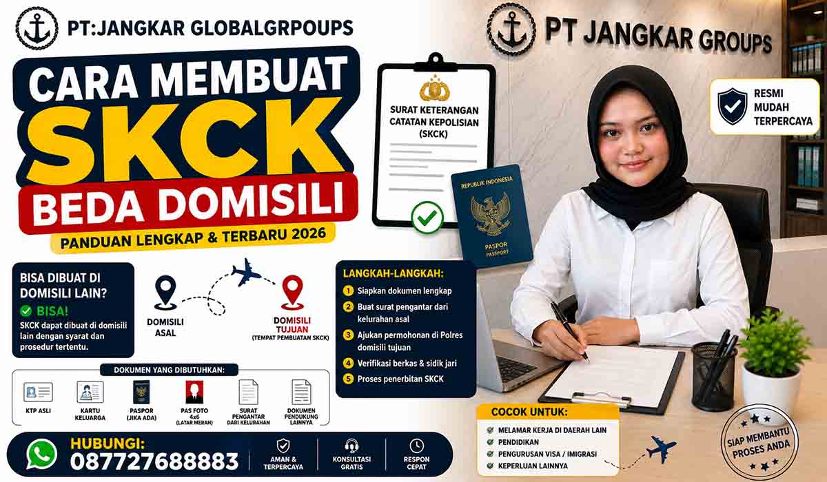 Cara Membuat SKCK Beda Domisili