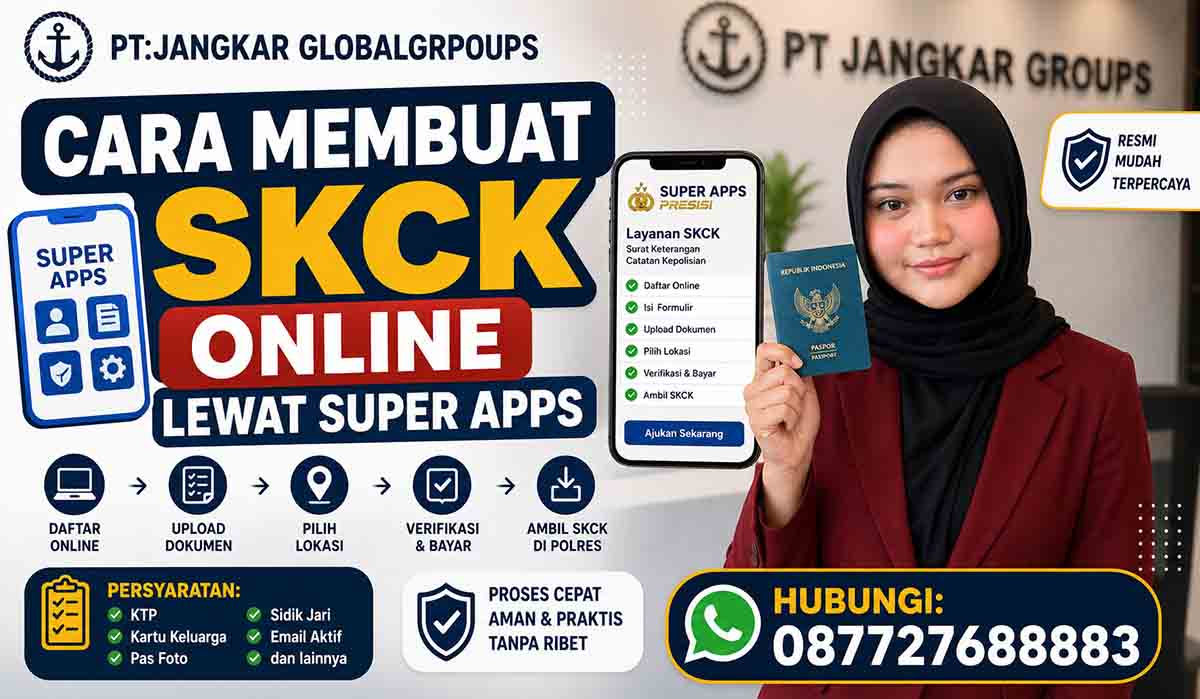 Cara Membuat SKCK Online Lewat Super Apps Presisi