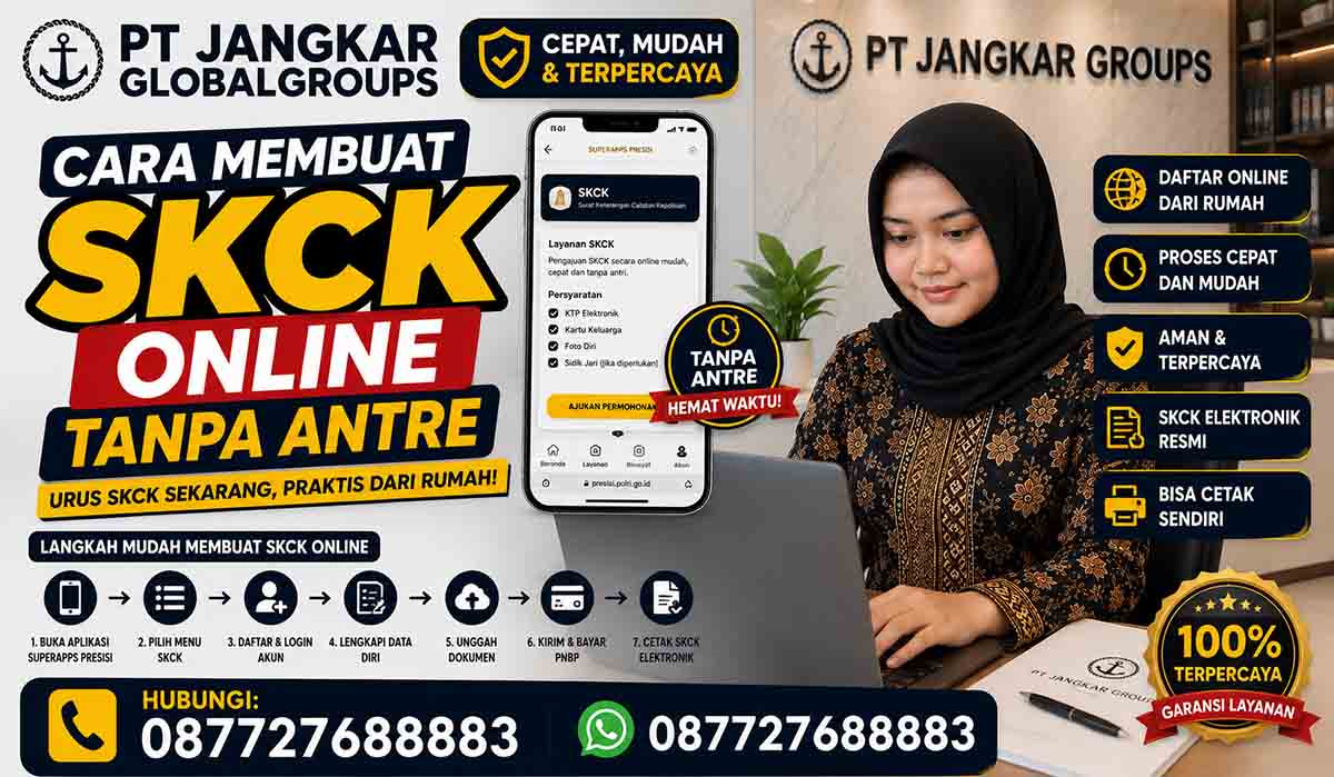 Cara Membuat SKCK Online Tanpa Antre