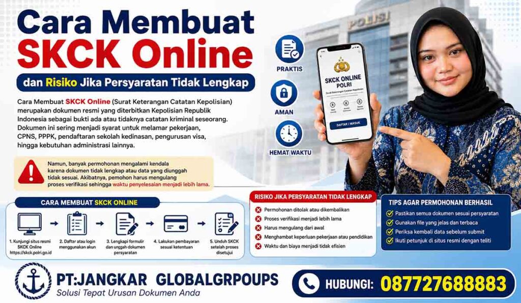 Cara Membuat SKCK Online dan Risiko Jika Persyaratan Tidak Lengkap