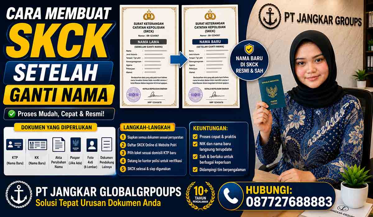 Cara Membuat SKCK Setelah Ganti Nama