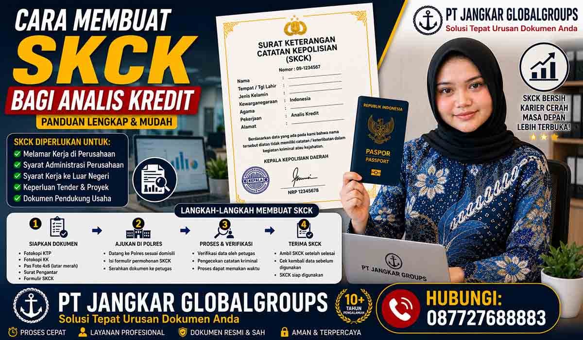 Cara Membuat SKCK bagi Analis Kredit