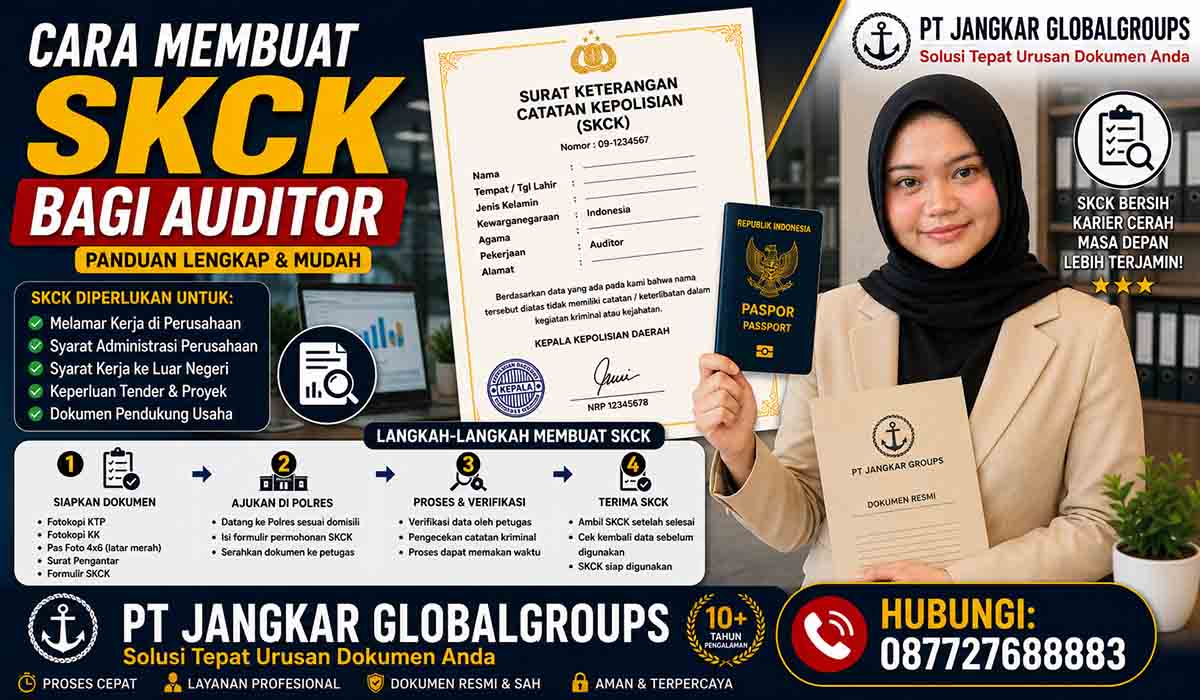 Cara Membuat SKCK bagi Auditor