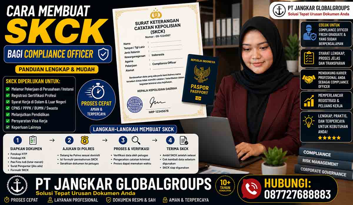 Cara Membuat SKCK bagi Compliance Officer
