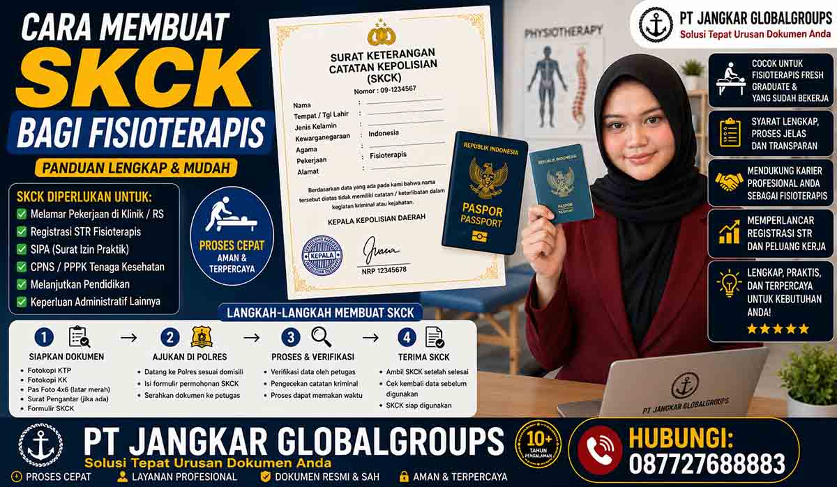 Cara Membuat SKCK bagi Fisioterapis