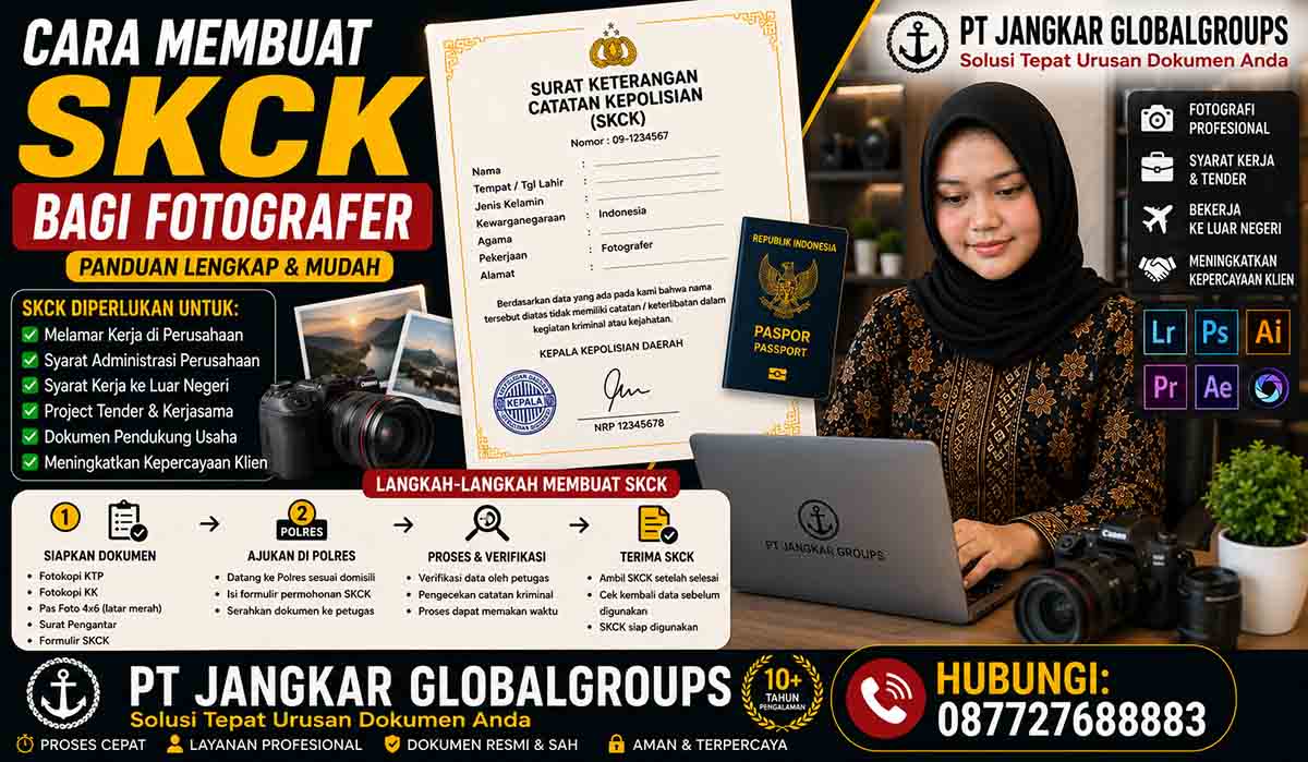 Cara Membuat SKCK bagi Fotografer