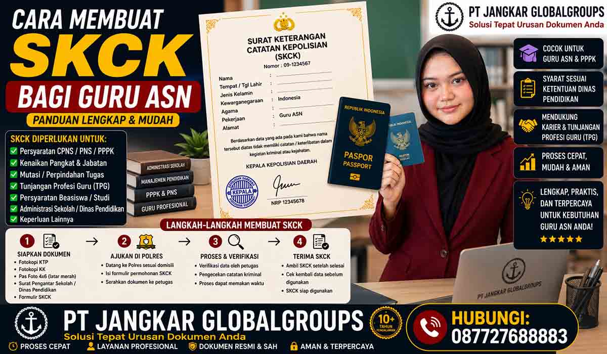 Cara Membuat SKCK bagi Guru ASN