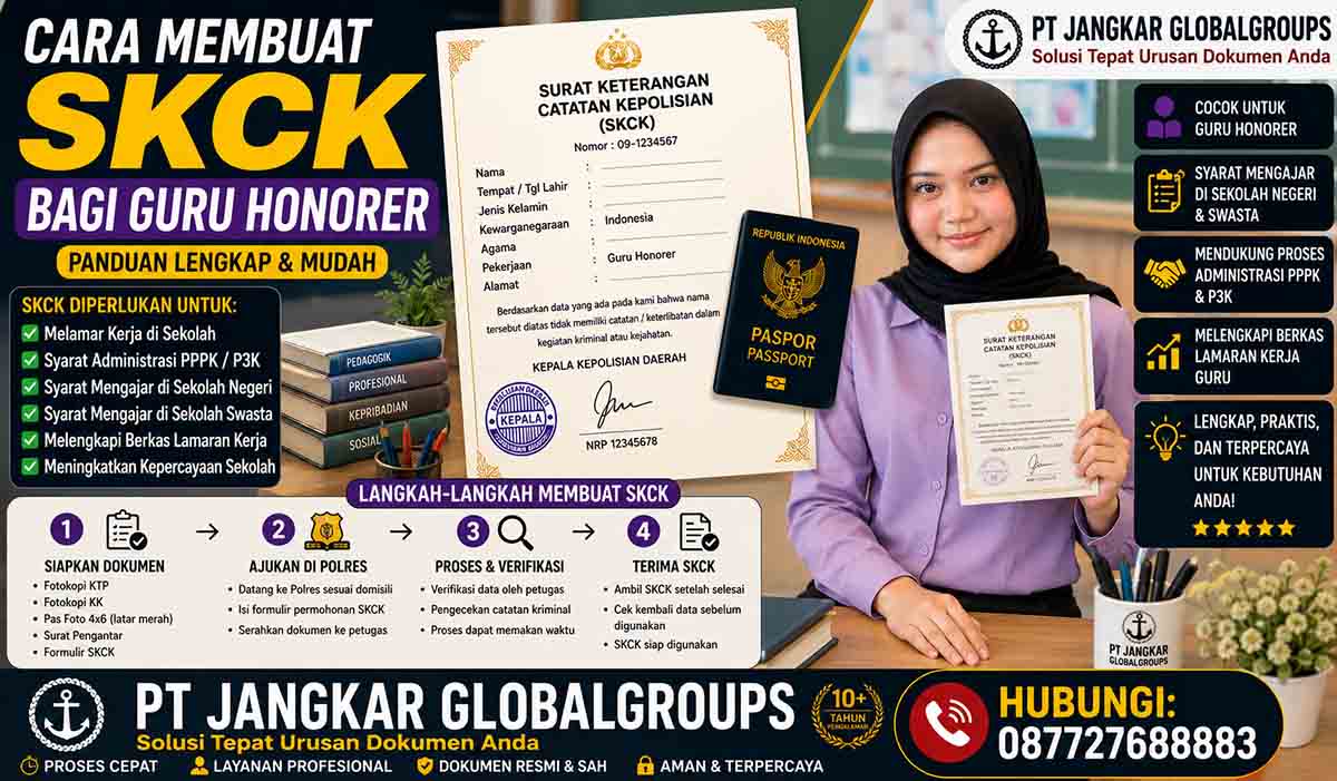 Cara Membuat SKCK bagi Guru Honorer
