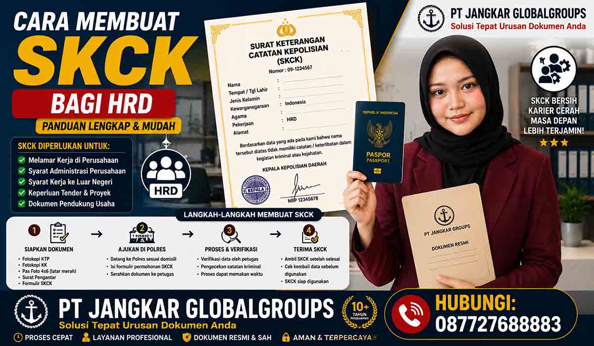 Cara Membuat SKCK bagi HRD