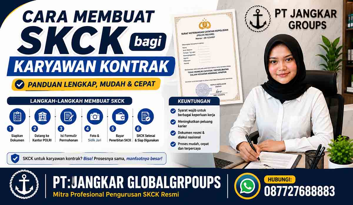 Cara Membuat SKCK bagi Karyawan Kontrak
