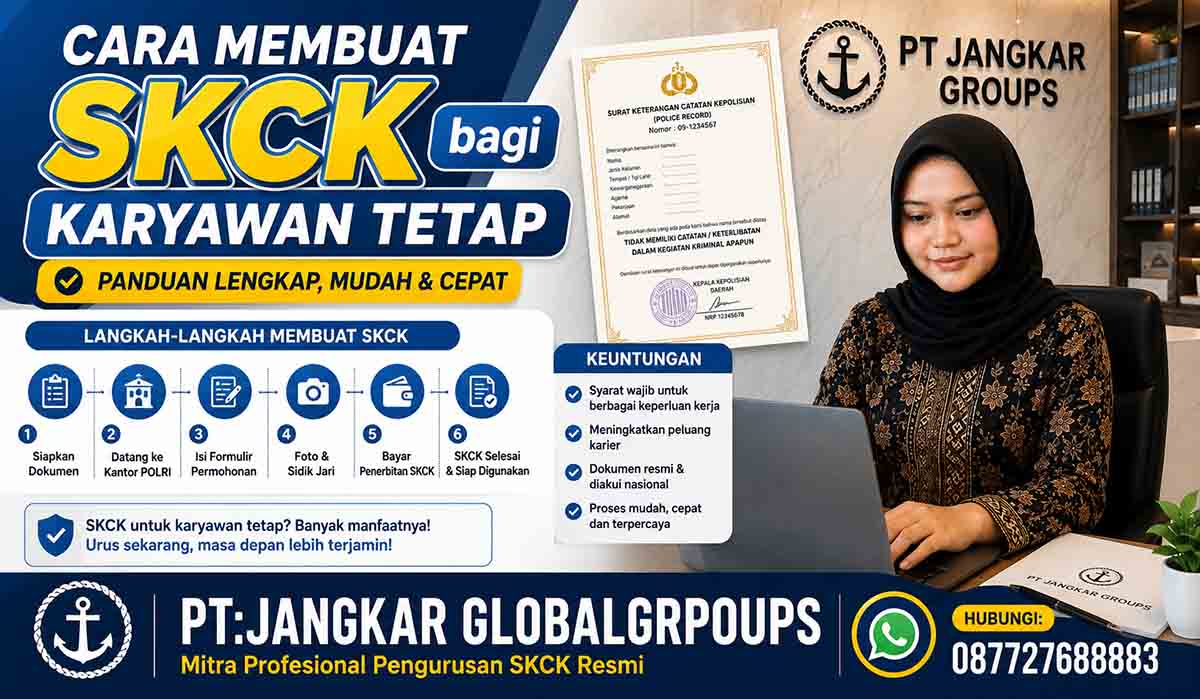 Cara Membuat SKCK bagi Karyawan Tetap