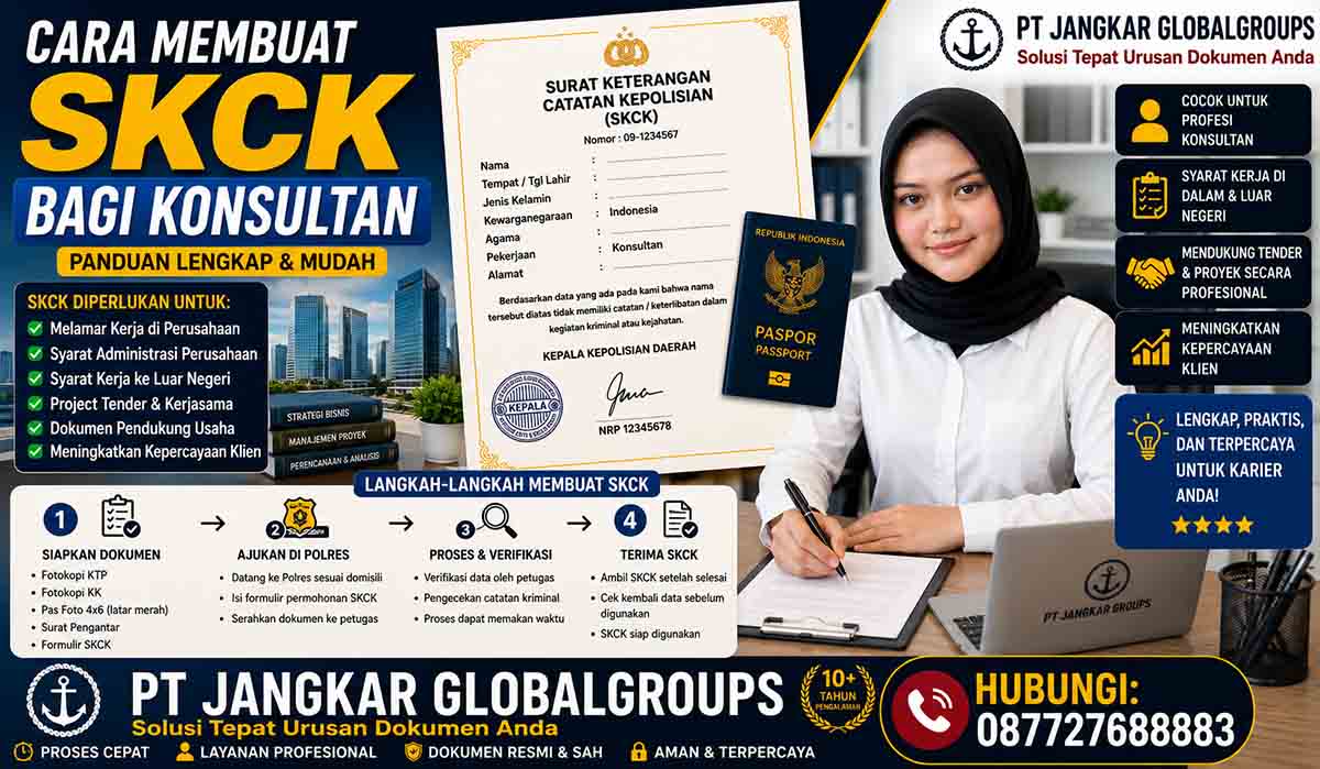 Cara Membuat SKCK bagi Konsultan