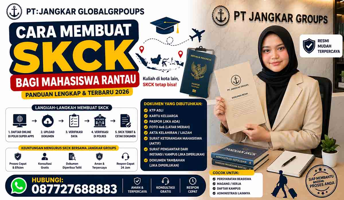 Cara Membuat SKCK bagi Mahasiswa Rantau