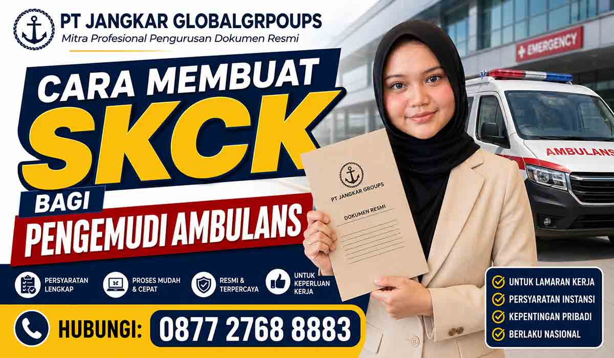 Cara Membuat SKCK bagi Pengemudi Ambulans