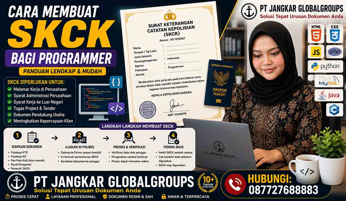 Cara Membuat SKCK bagi Programmer