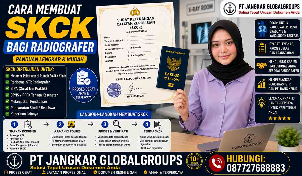 Cara Membuat SKCK bagi Radiografer