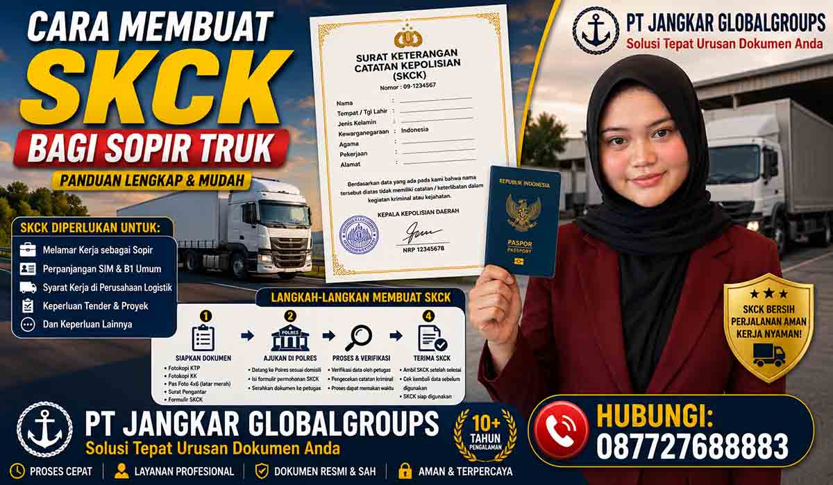 Cara Membuat SKCK bagi Sopir Truk