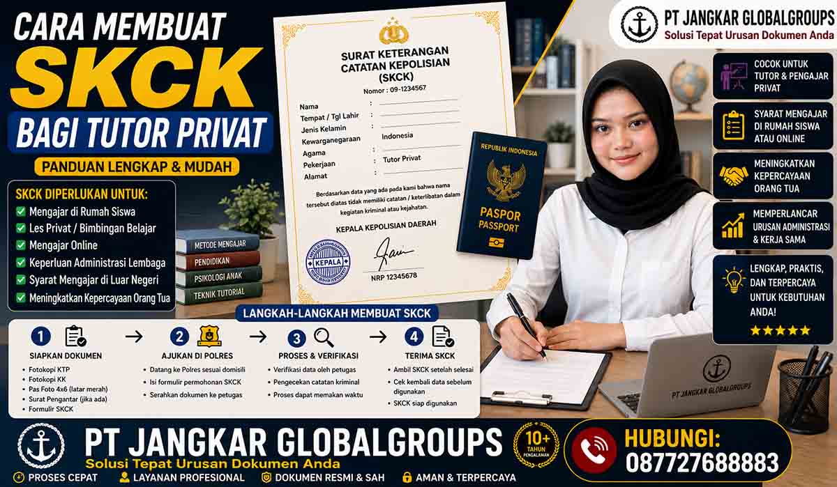 Cara Membuat SKCK bagi Tutor Privat