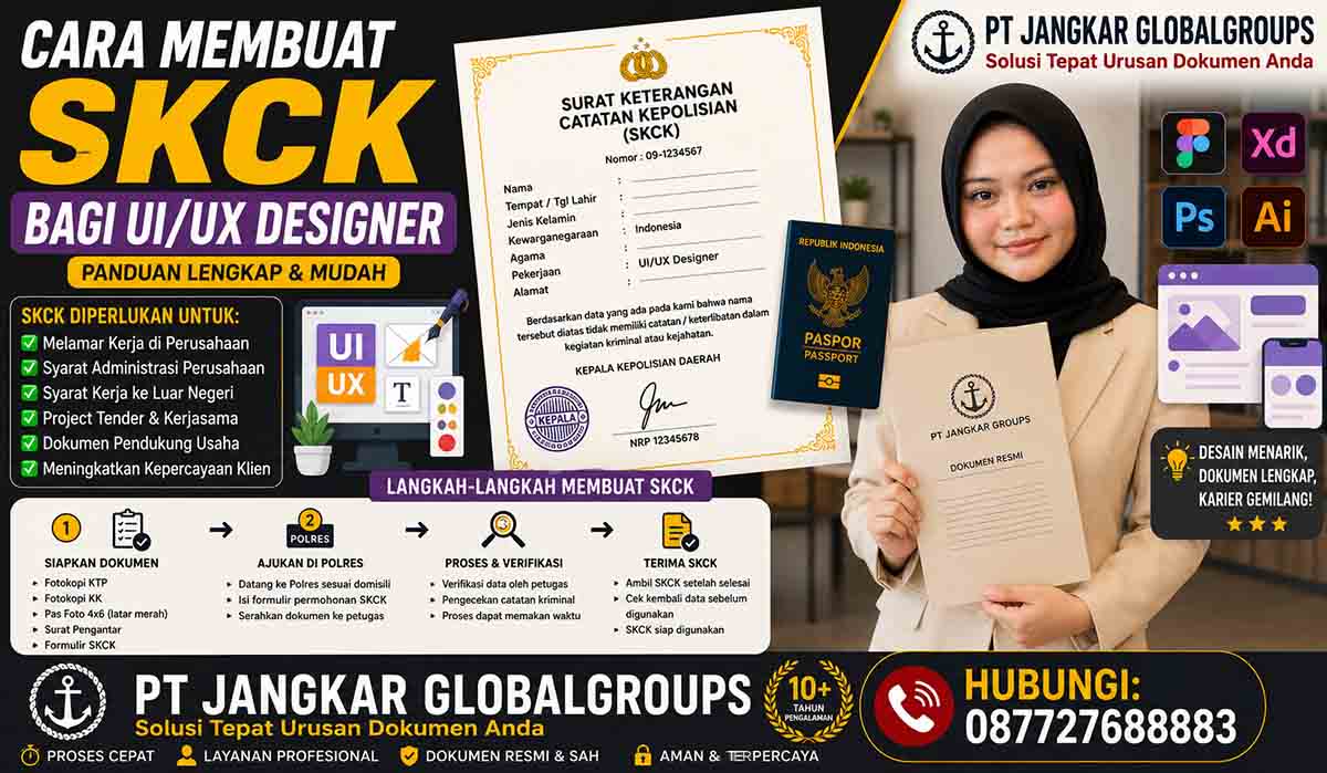 Cara Membuat SKCK bagi UI UX Designer