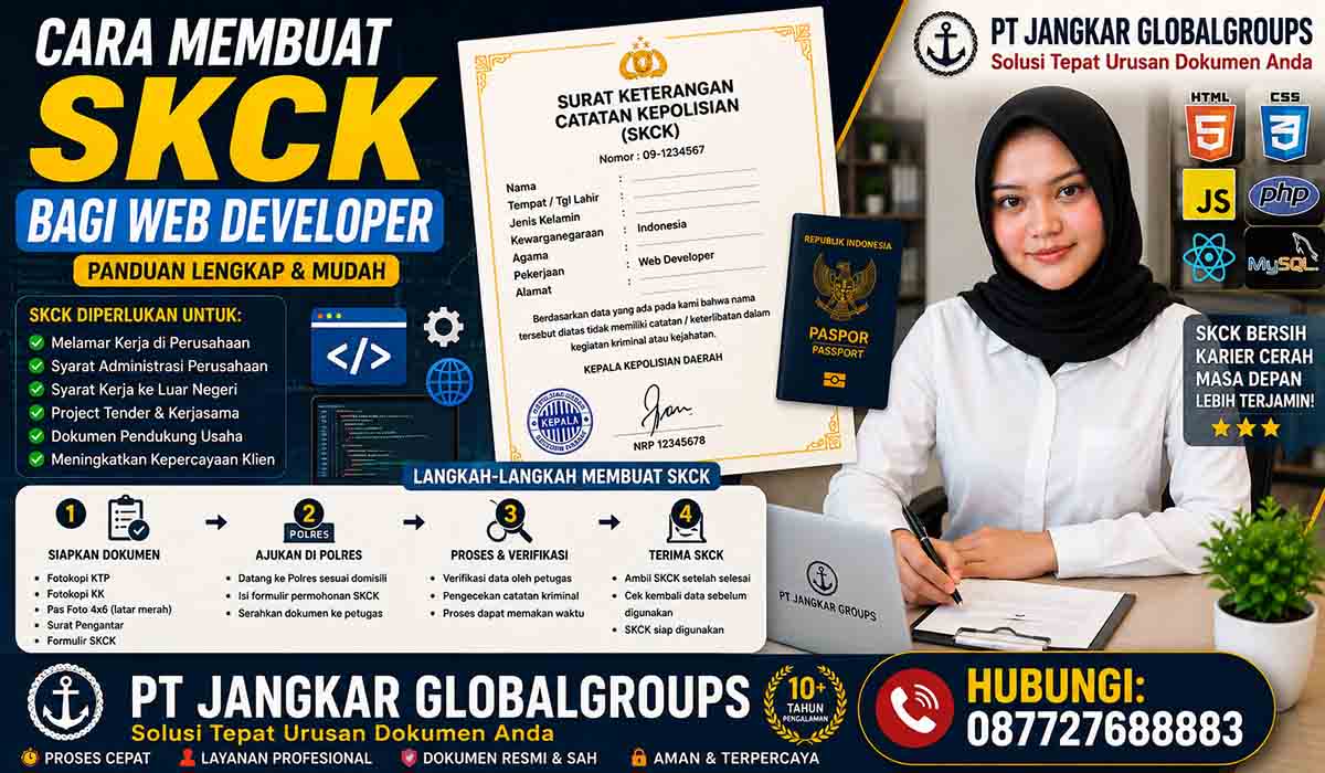 Cara Membuat SKCK bagi Web Developer