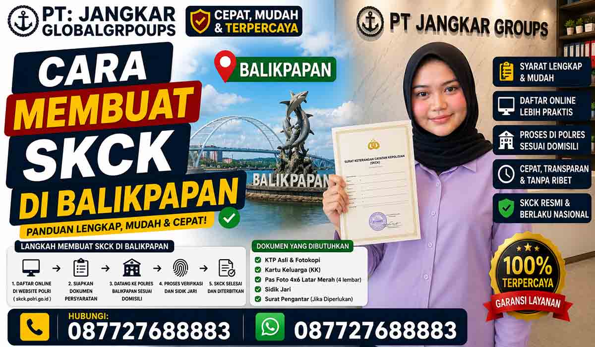Cara Membuat SKCK di Balikpapan