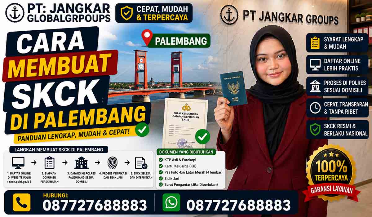 Cara Membuat SKCK di Palembang