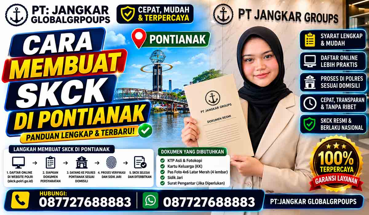 Cara Membuat SKCK di Pontianak