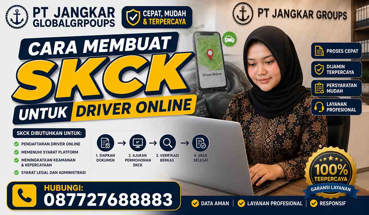 Cara Membuat SKCK untuk Driver Online
