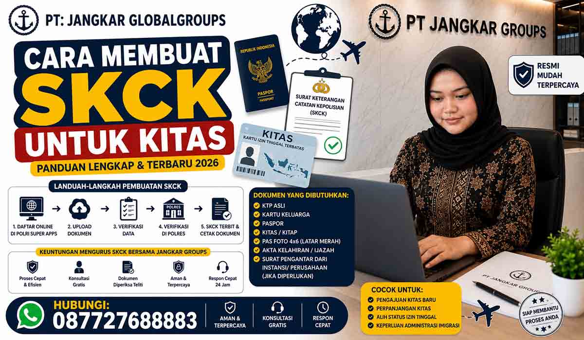 Cara Membuat SKCK untuk KITAS