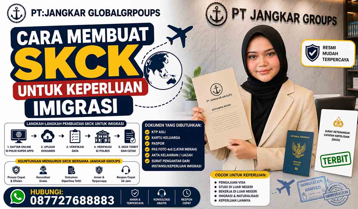 Cara Membuat SKCK untuk Keperluan Imigrasi