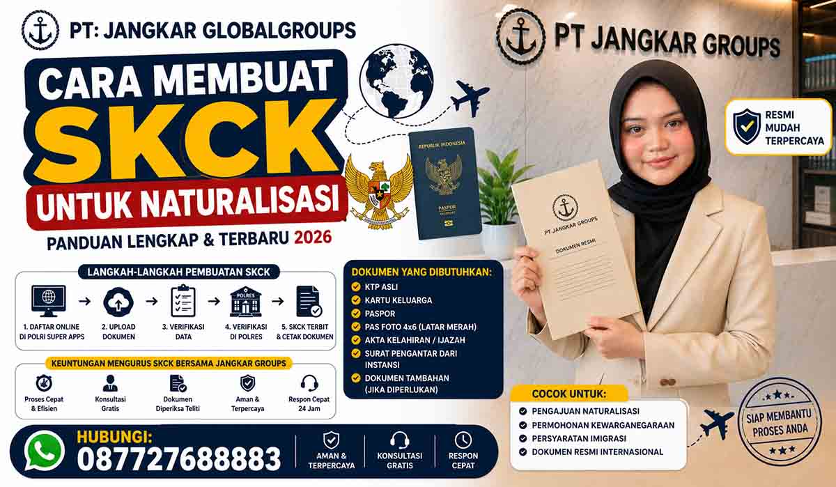 Cara Membuat SKCK untuk Naturalisasi