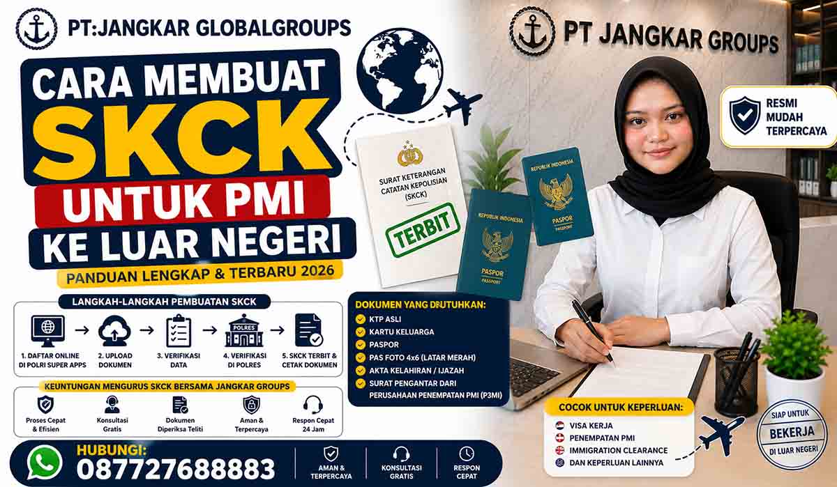 Cara Membuat SKCK untuk PMI ke Luar Negeri