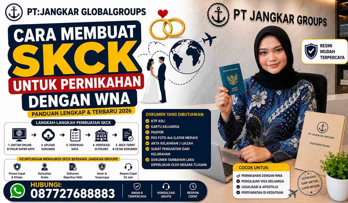 Cara Membuat SKCK untuk Pernikahan dengan WNA