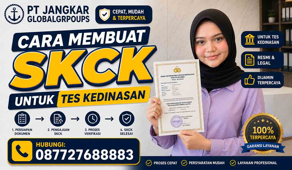 Cara Membuat SKCK untuk Tes Kedinasan