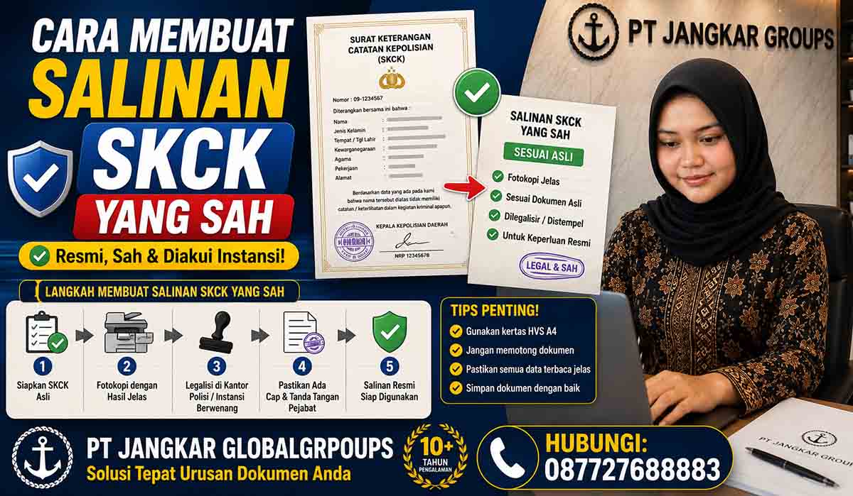 Cara Membuat Salinan SKCK yang Sah