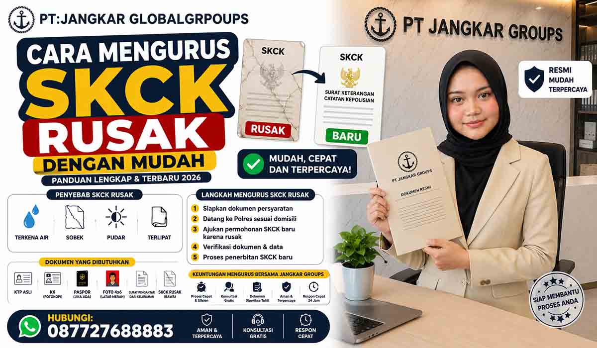 Cara Mengurus SKCK Rusak dengan Mudah