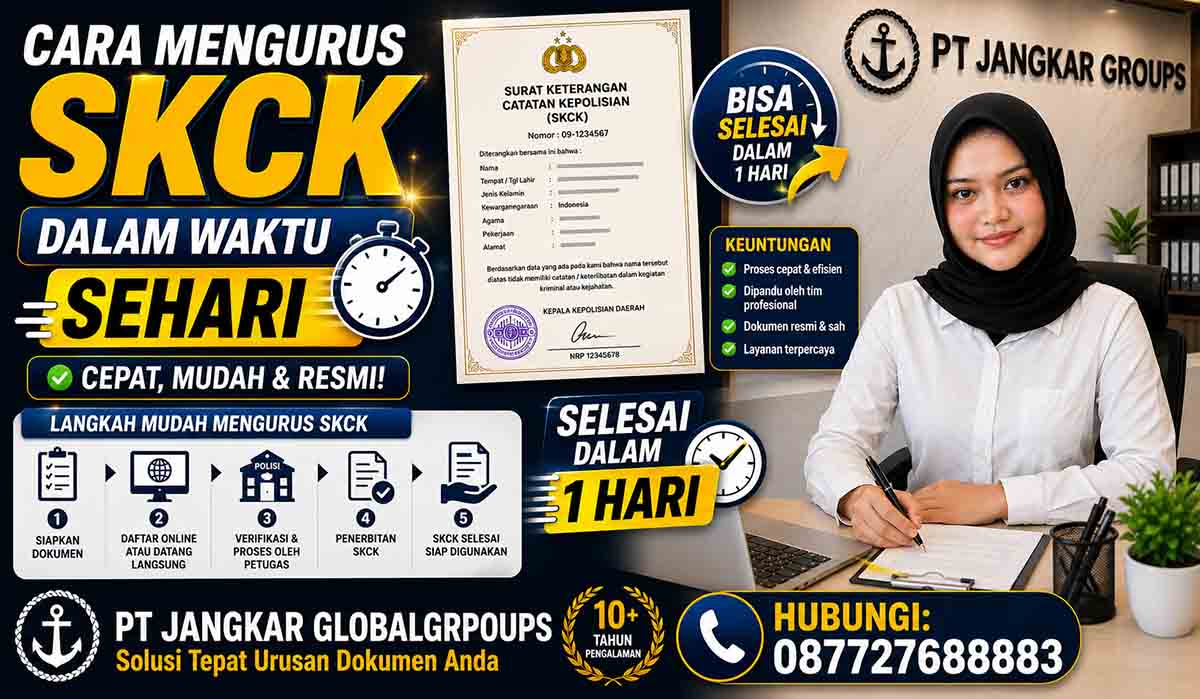 Cara Mengurus SKCK dalam Waktu Sehari
