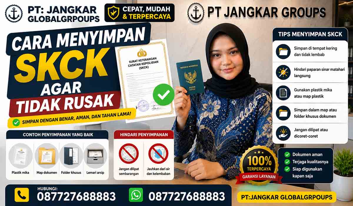 Cara Menyimpan SKCK Agar Tidak Rusak